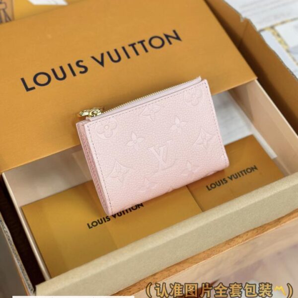 M83603 裸粉色(A级全钢版) 变码芯片 Lisa 钱包