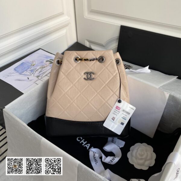 Chane CC Gabrielle 流浪背包 94485 新款限量 金银链条复古背包