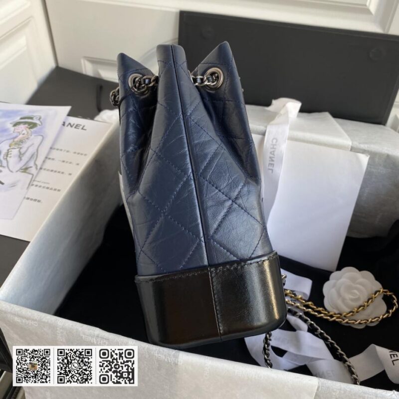 Chane CC Gabrielle 流浪背包 94485 新款限量 金银链条复古背包 - Image 6