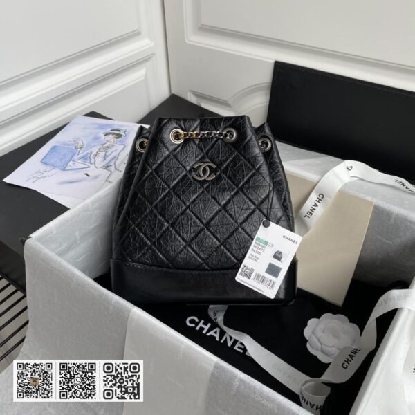 Chane CC Gabrielle 流浪背包 94485 新款限量 金银链条复古背包