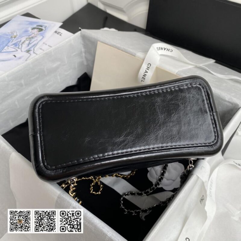 Chane CC Gabrielle 流浪背包 94485 新款限量 金银链条复古背包 - Image 5