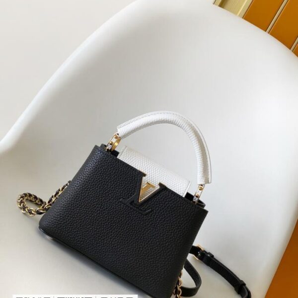 路易威登 特级原厂 动态变码 Capucines 迷你手袋(A72A)