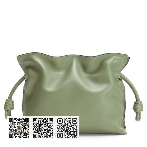 Loewe Flamenco 迷迭香纳帕皮革迷你手拿包