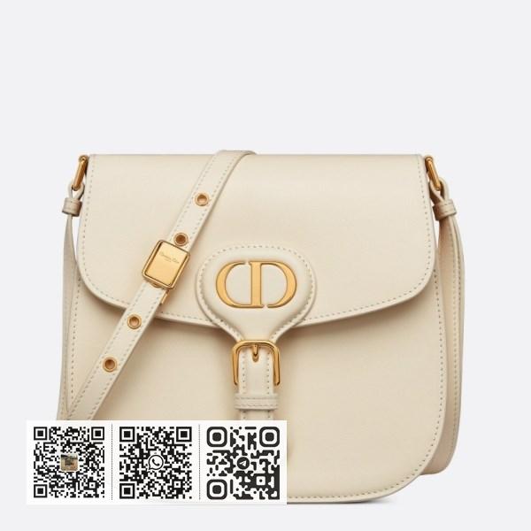 Dior Bobby Frame 白盒小牛皮包