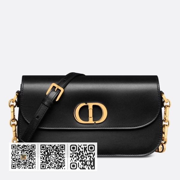 Dior 30 Montaigne Avenue 黑色小牛皮包