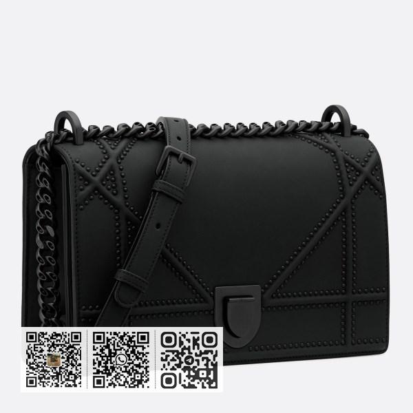 Dior 铆钉 Diorama Ultra Matt So Black 包款