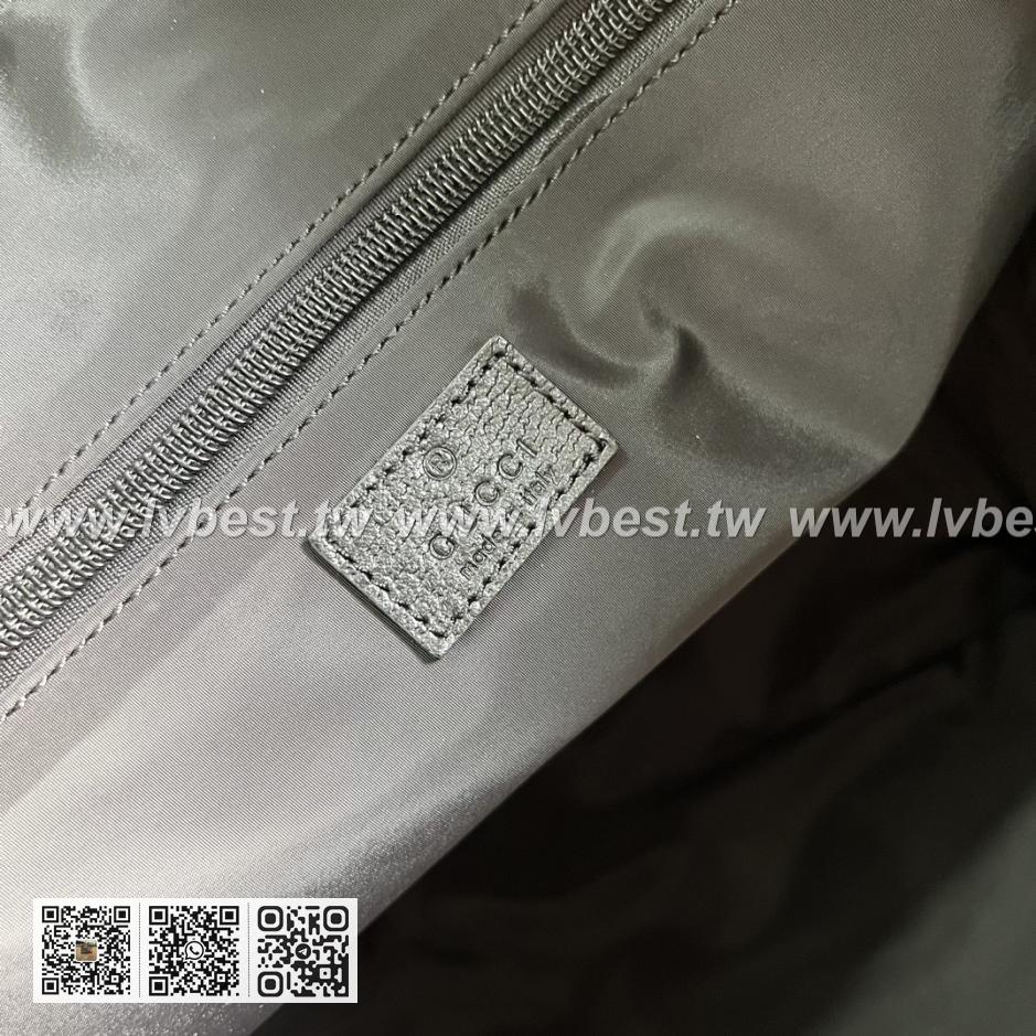 《搭配全套原厂绿色礼品袋》Gucci水晶帆布中型托特包Gucci水晶帆布 - Image 9