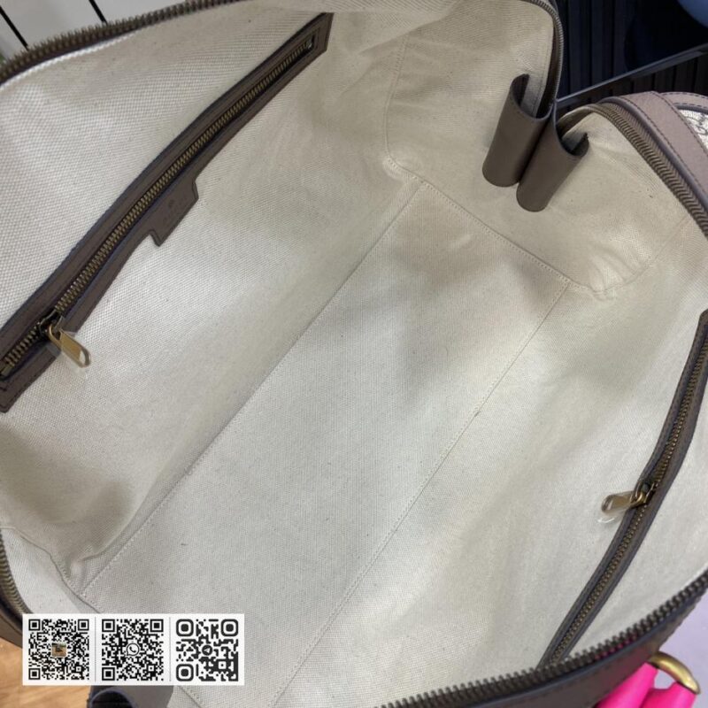 《配全套原厂绿色礼品袋》新品 Gucci Savoy系列中型旅行包 - Image 8