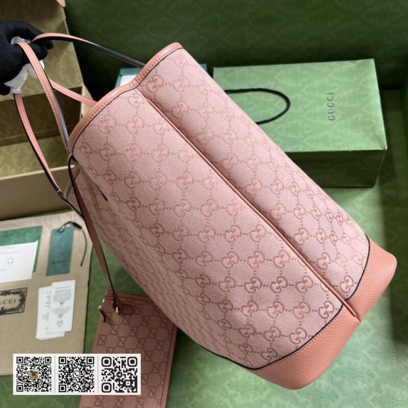 《配全套原厂绿色礼品袋》Ophidia系列GG大号托特包 - Image 4