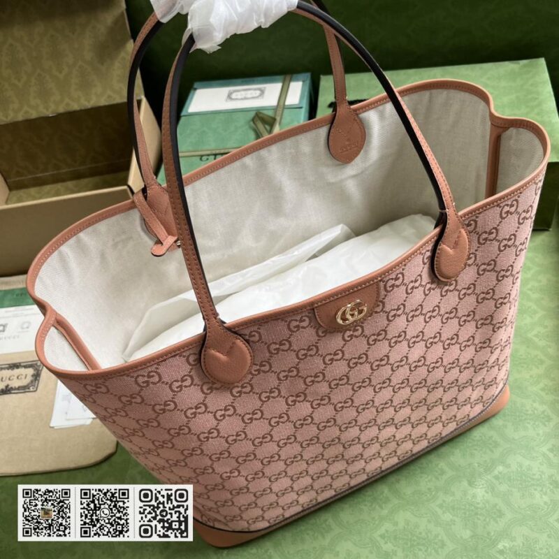 《配全套原厂绿色礼品袋》Ophidia系列GG大号托特包 - Image 6