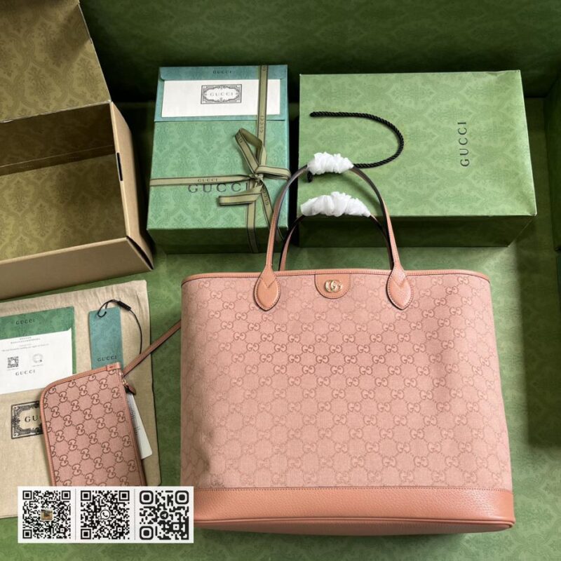 《配全套原厂绿色礼品袋》Ophidia系列GG大号托特包 - Image 9