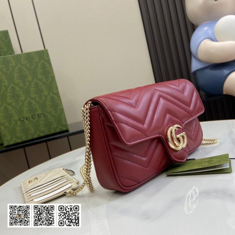 GG Marmont系列饰卡包迷你链条钱包 - Image 2
