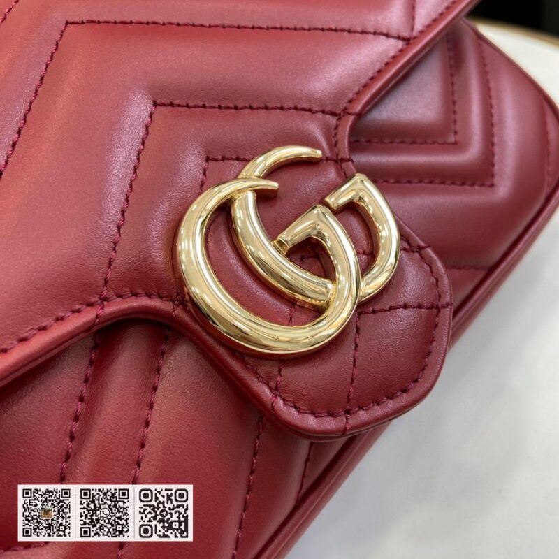 GG Marmont系列饰卡包迷你链条钱包 - Image 5