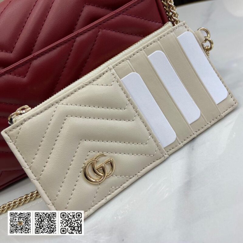 GG Marmont系列饰卡包迷你链条钱包 - Image 6