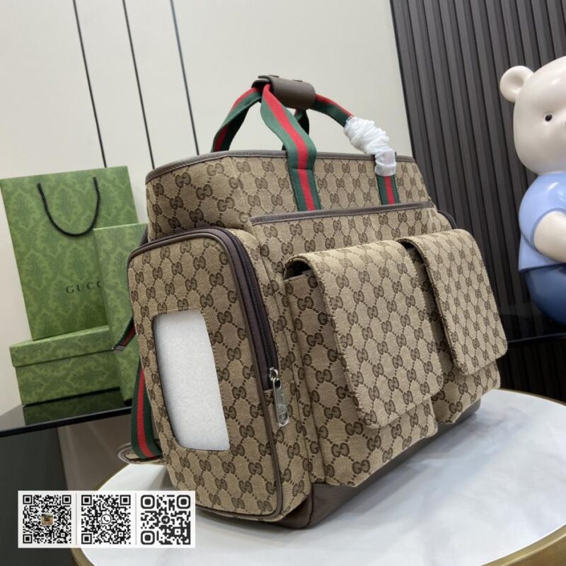 《配全套原厂绿色礼品袋》新品 经典GG母婴包这款母婴包 - Image 2