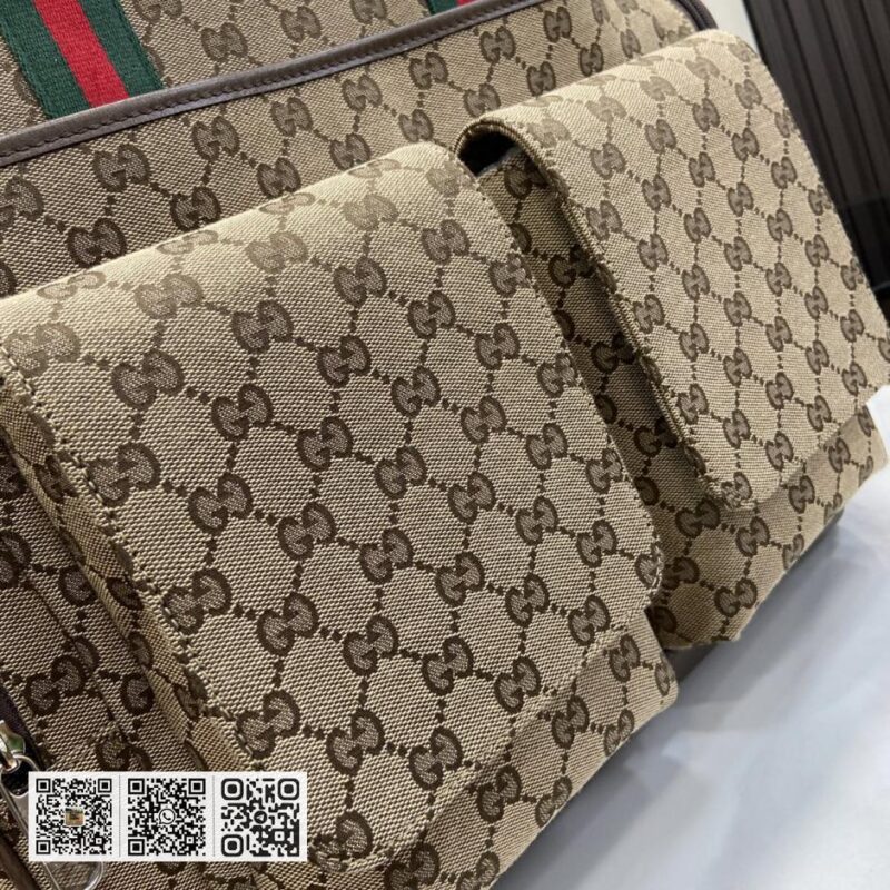 《配全套原厂绿色礼品袋》新品 经典GG母婴包这款母婴包 - Image 5