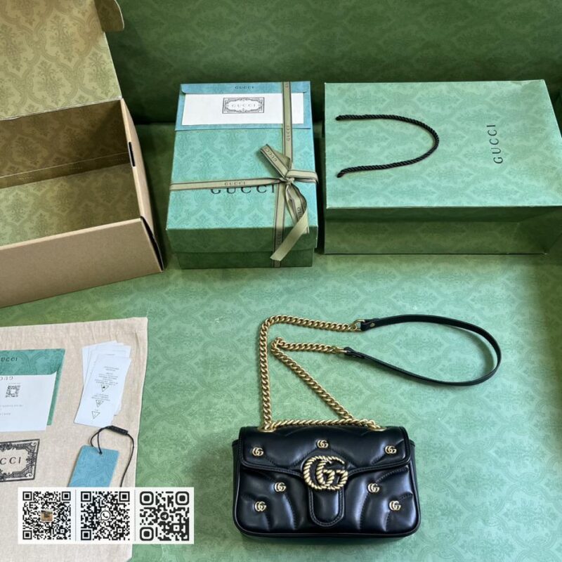 GG Marmont系列迷你肩背包 - Image 9