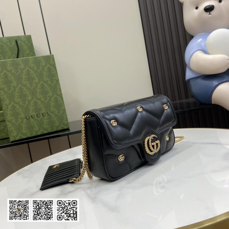 GG Marmont系列迷你手袋（配卡包） - Image 2