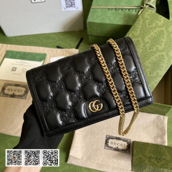 GG Matelassé链条包