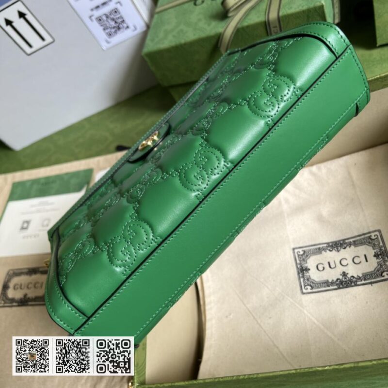 GG matelassé皮革单肩包 - Image 3