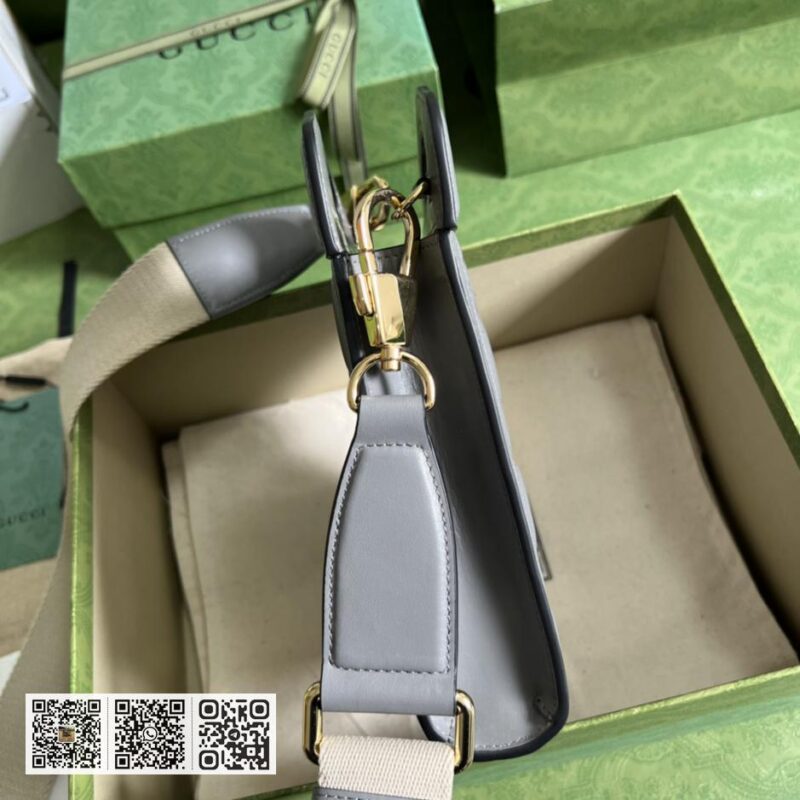 GG matelassé皮革单肩包 - Image 4