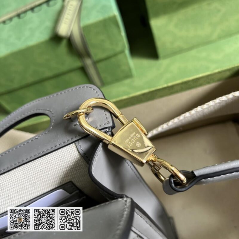 GG matelassé皮革单肩包 - Image 8