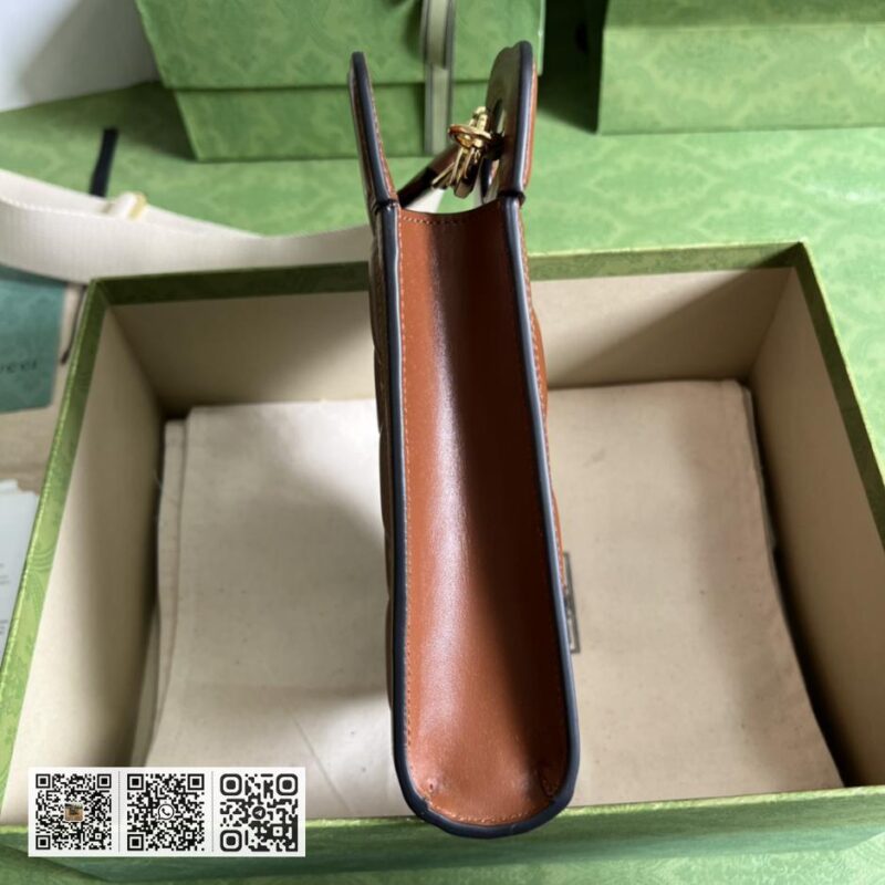 GG matelassé皮革单肩包 - Image 4