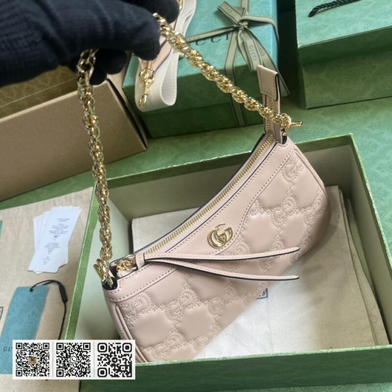 GG Matelassé皮革手袋 - Image 6
