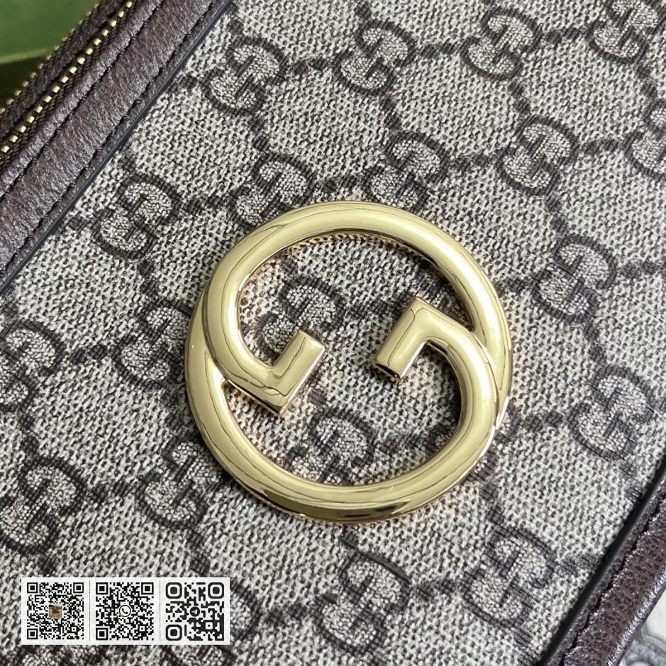 《搭配全套原厂皮绿盒包装》Gucci Blondie系列GG迷你手袋 - Image 5