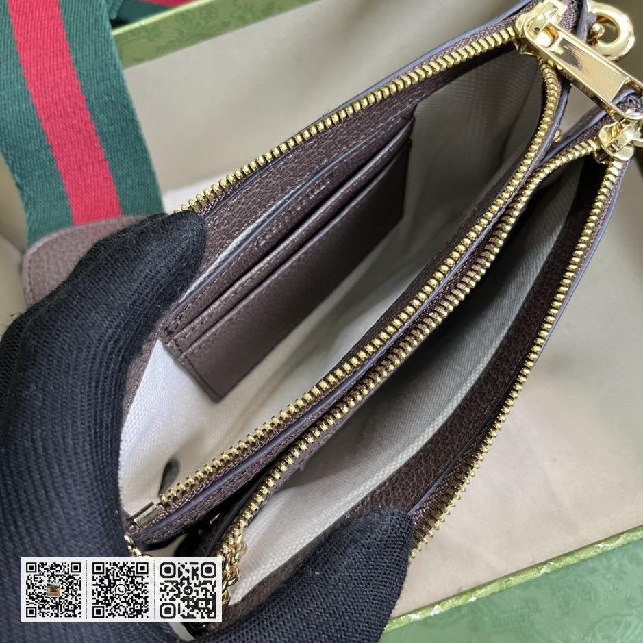 《搭配全套原厂皮绿盒包装》Gucci Blondie系列GG迷你手袋 - Image 8