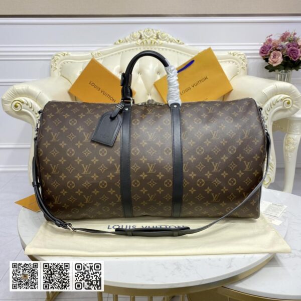 LV LU KEEPALL 55cm 旅行袋（配肩带）