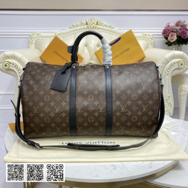 LV LU KEEPALL 50cm 旅行袋（配肩带