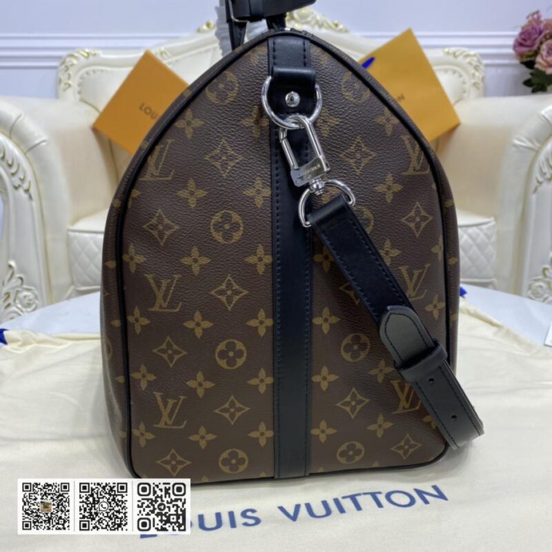 LV LU KEEPALL 50cm 旅行袋（配肩带 - Image 5