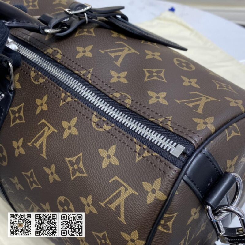 LV LU KEEPALL 45cm 旅行袋（配肩带） - Image 6