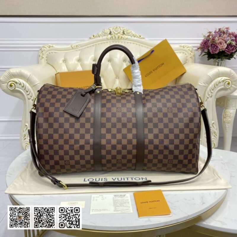 LV LU 中 50cm 旅行包老花