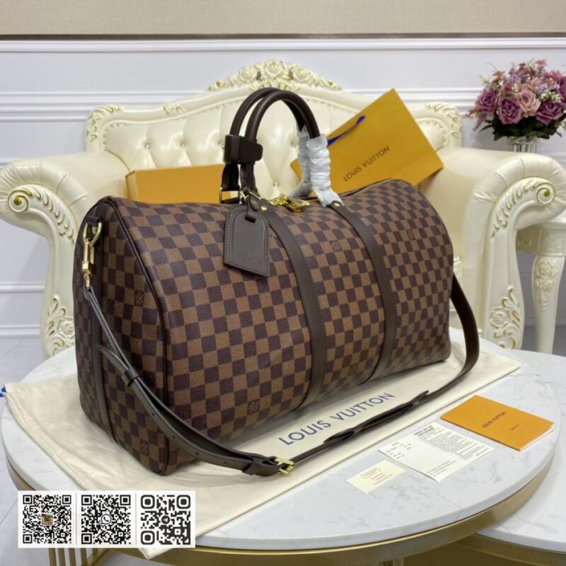 LV LU 中 50cm 旅行包老花 - Image 2