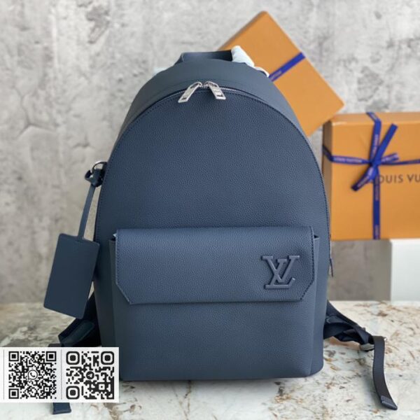 LV M21362蓝色 全皮双肩包系列