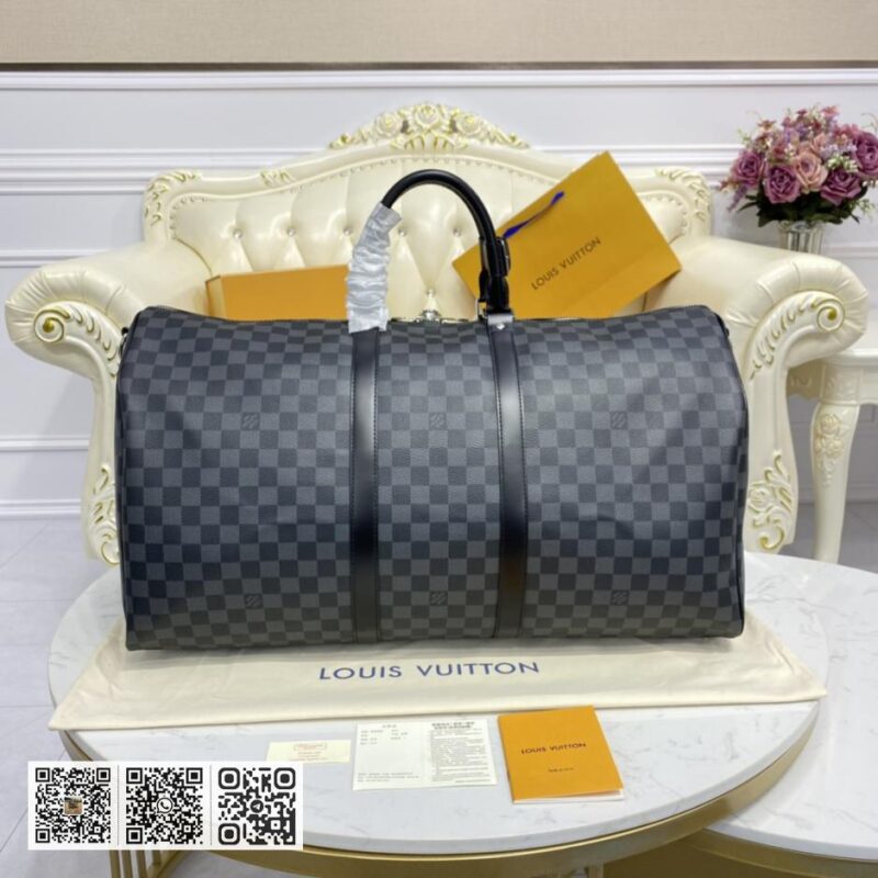 LV LU 大号 55cm 旅行包 - Image 3
