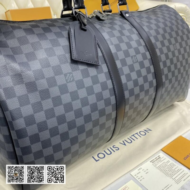 LV LU 大号 55cm 旅行包 - Image 5
