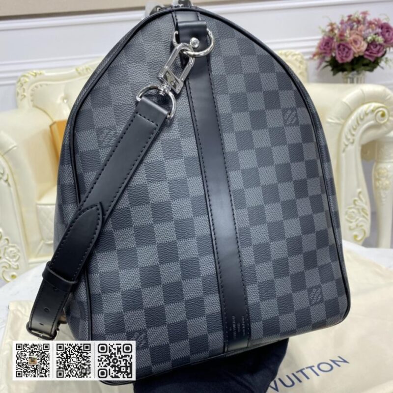 LV LU 大号 55cm 旅行包 - Image 6