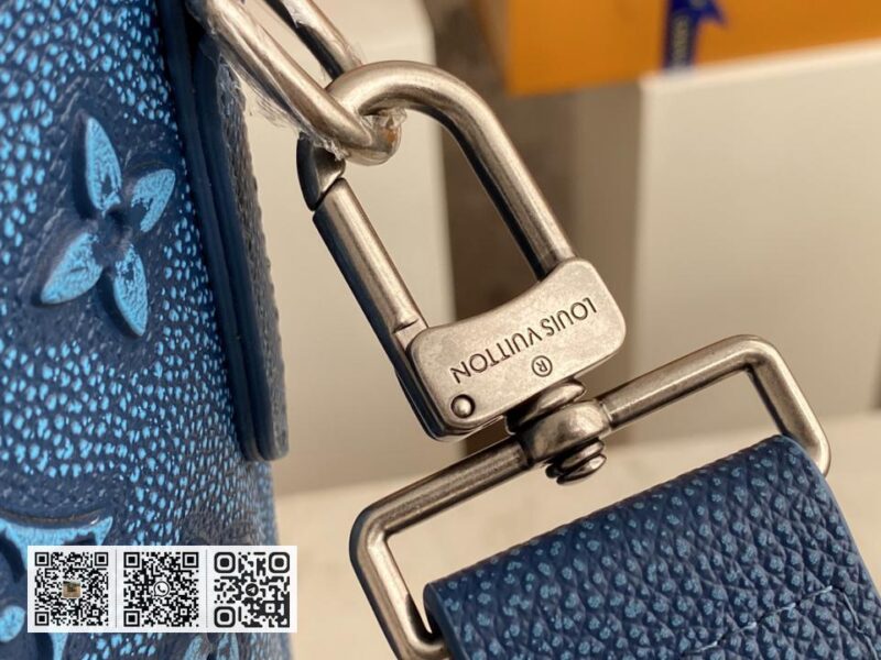 LV M21371蓝色 全皮公文包旅行袋系列 - Image 6
