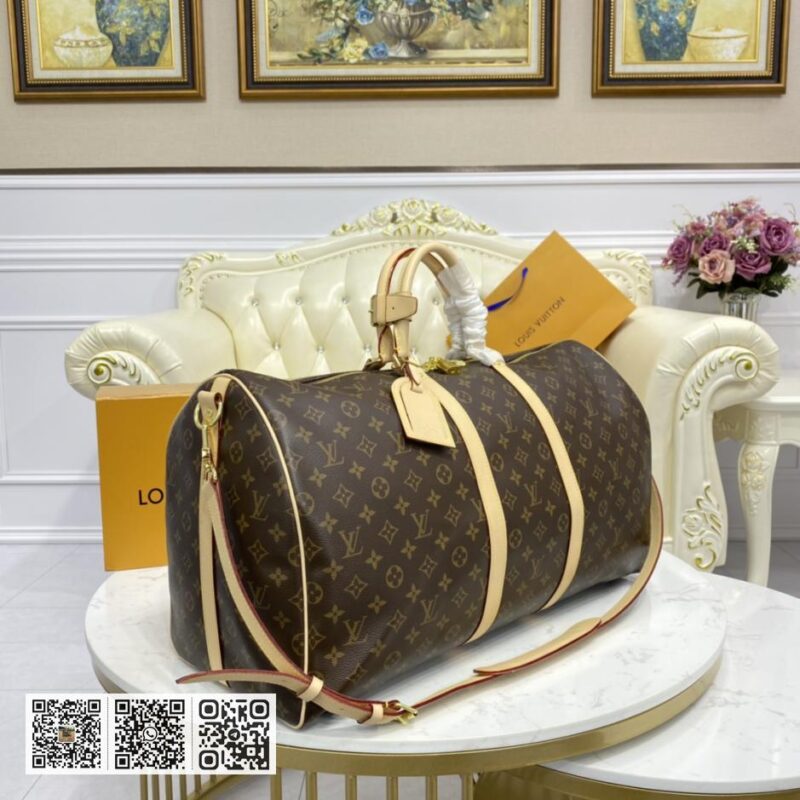LV LU 大号 55cm 旅行包 - Image 2