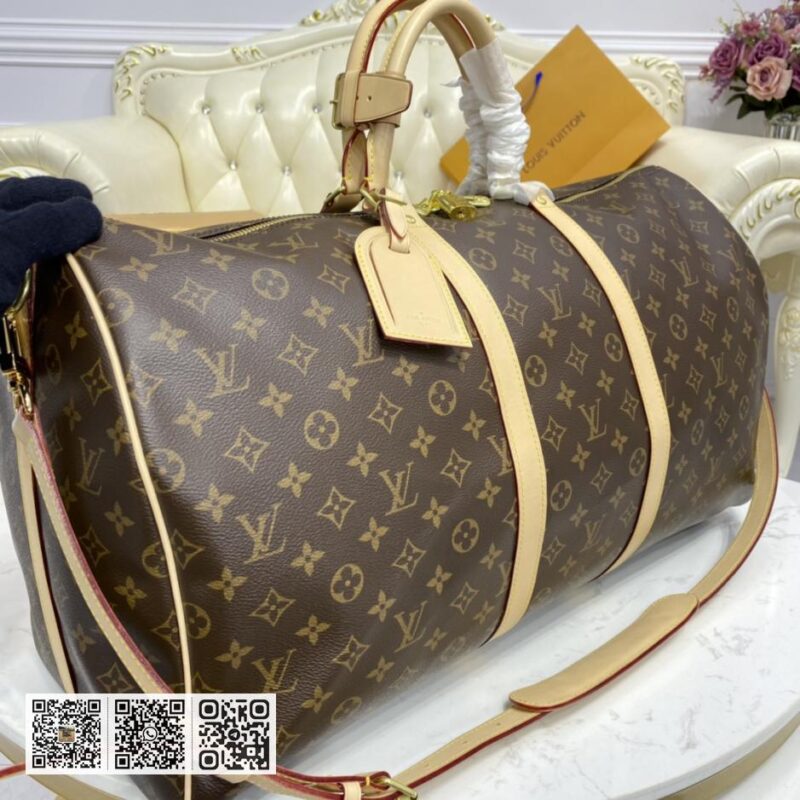 LV LU 大号 55cm 旅行包 - Image 4