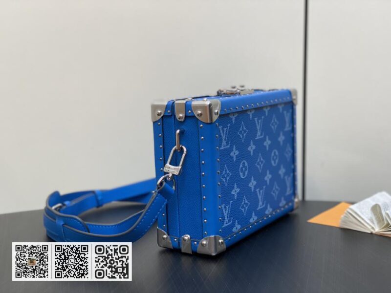 LV M11049蓝花 男包盒子包系列 - Image 8