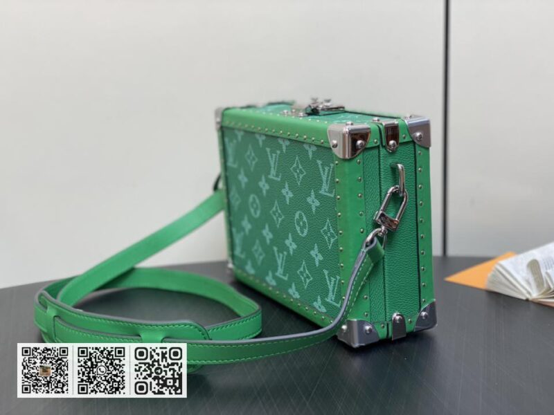LV M11049绿花 男包盒子包系列 - Image 7