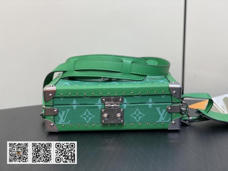 LV M11049绿花 男包盒子包系列 - Image 9