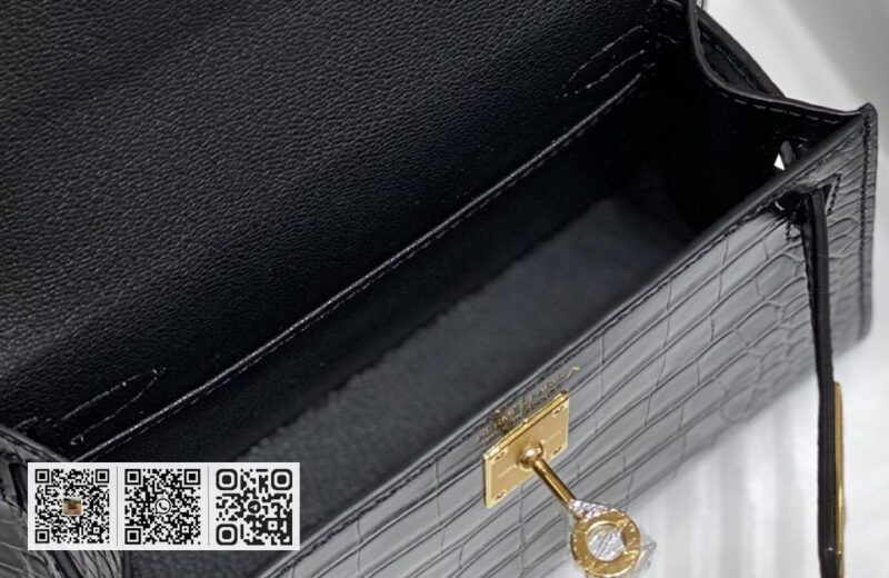 Hermes 黑金独家机车版代全钢制五金/仿真鳄 - Image 14