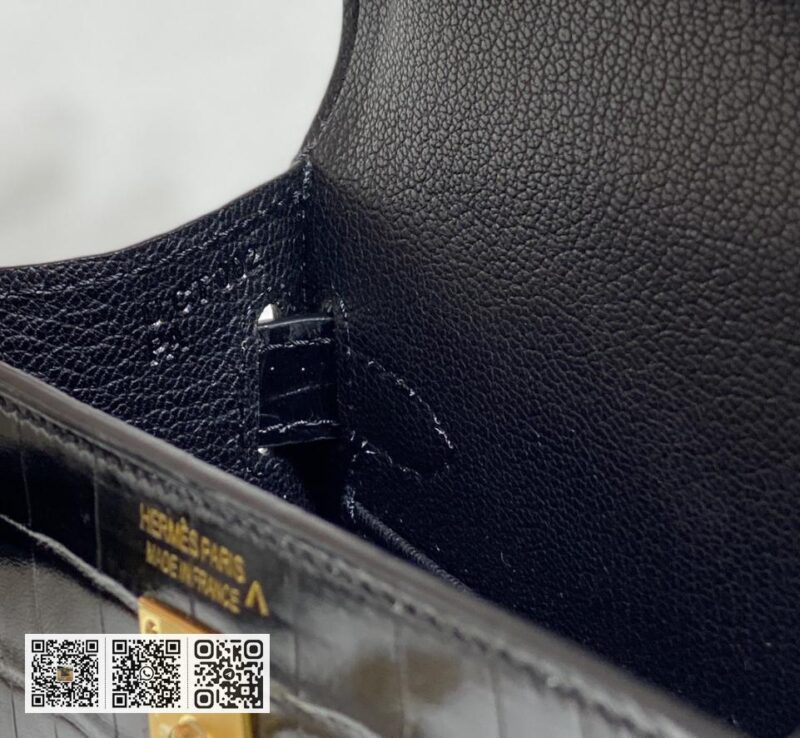 Hermes 黑金独家机车版代全钢制五金/仿真鳄 - Image 15