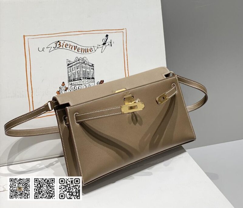 Hermes Kelly elan大象灰 - Image 8