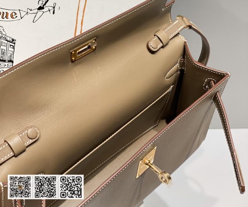Hermes Kelly elan大象灰 - Image 14
